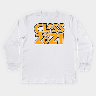 Grad Class of 2021 Kids Long Sleeve T-Shirt